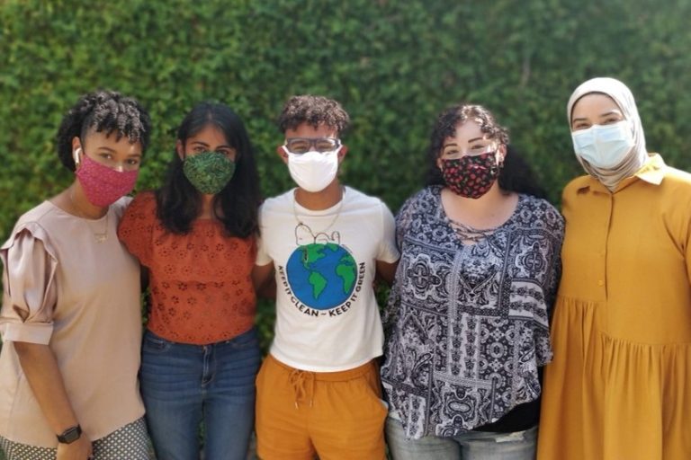 LaKaylyn Washington, Asmita Saha, Jordan A., Candace McConaha and Fatmah AlQadfan