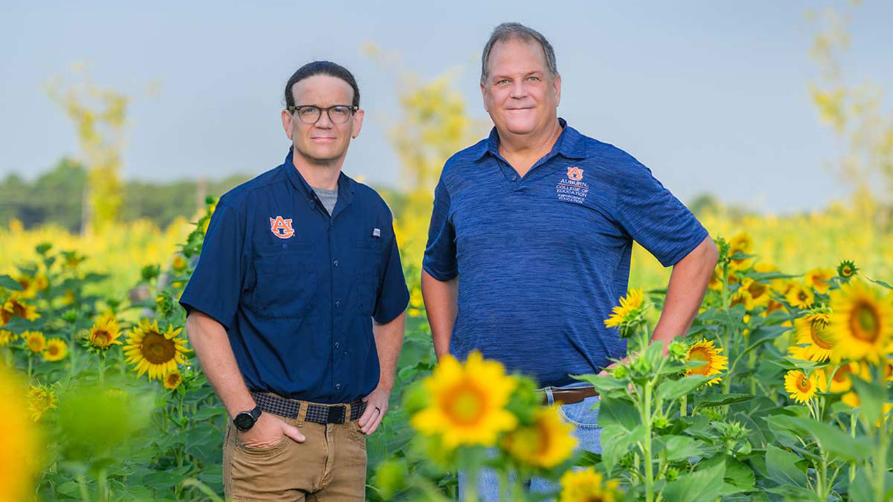 Two agriscience education professors