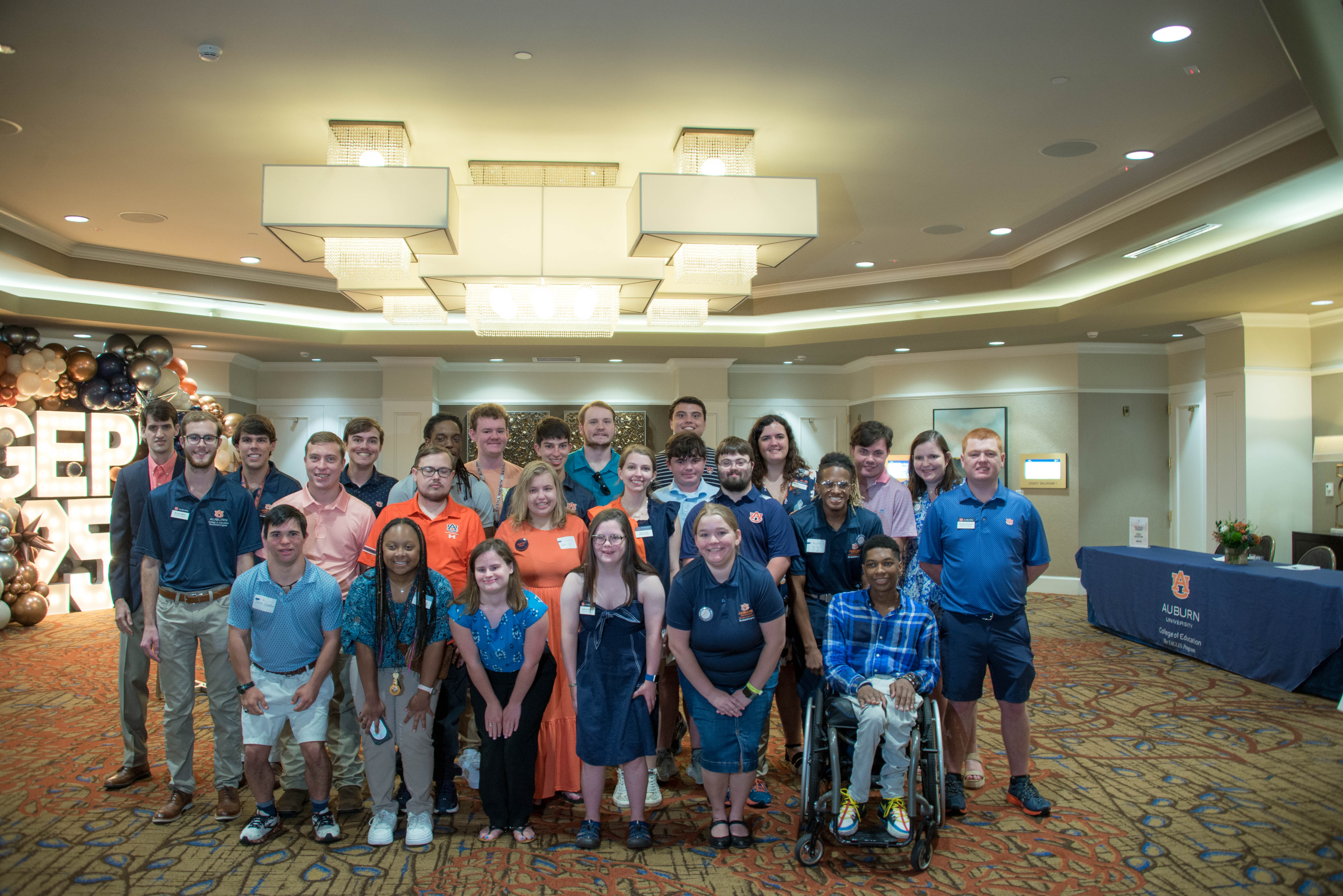 eagles students in a group photo