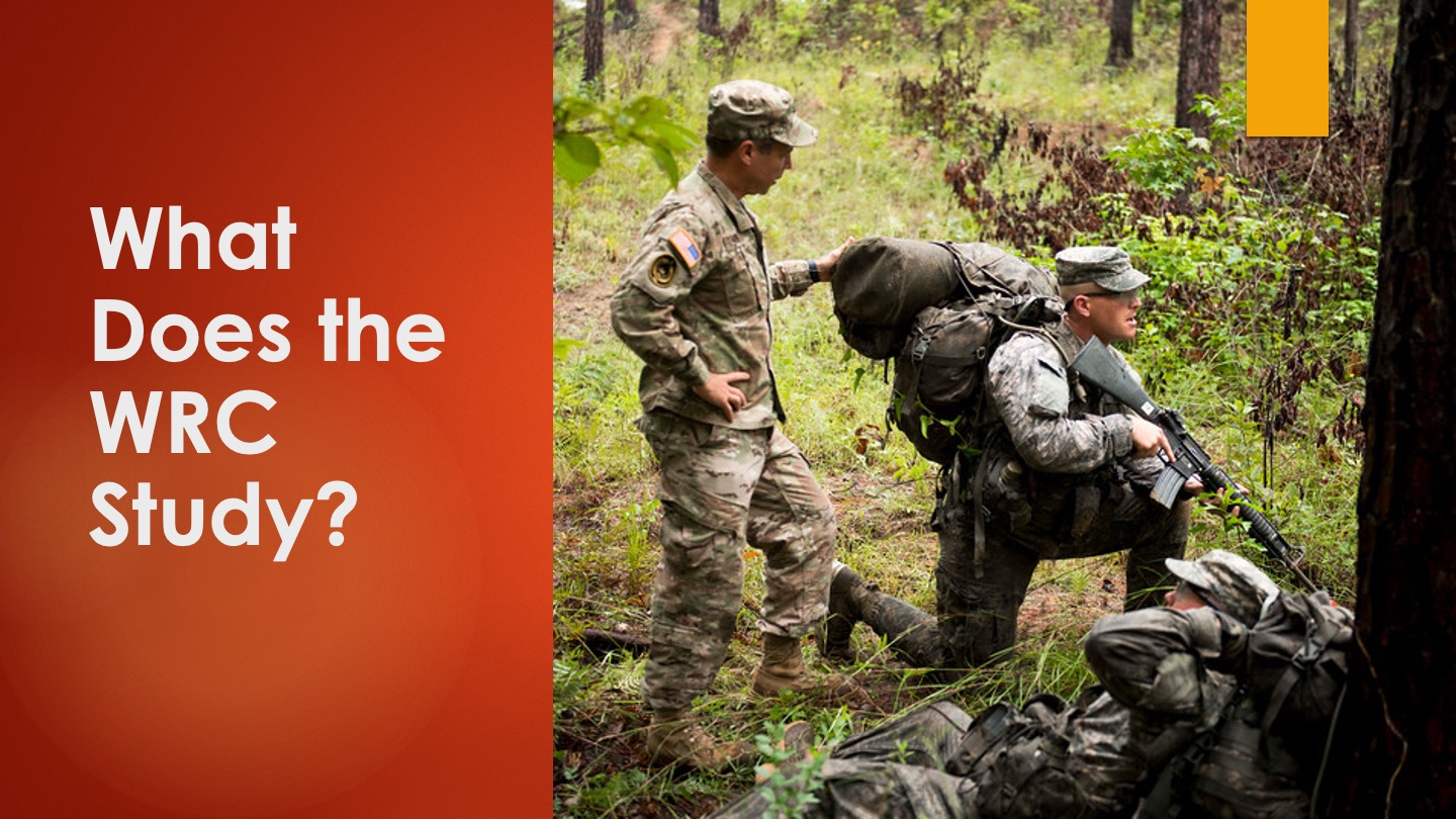 What Does the WRC Study?
